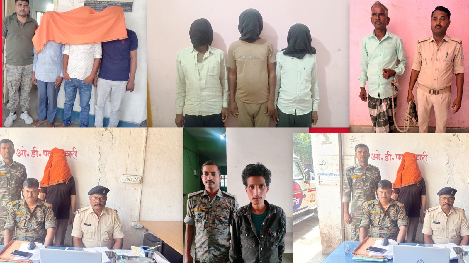 हजारीबाग में रातभर चला विशेष अभियान, 31 अपराधी गिरफ्तार